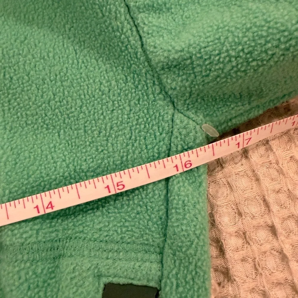 Girls Old Navy Teal Fleece Snap‎ Button Sweatshirt Size L 10–12
